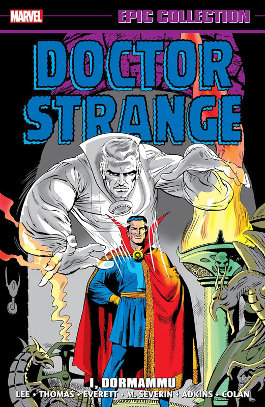 Strange Tales (1951) #147-168, Doctor Strange (1968) #169-179, Avengers (1963) #61, material from No