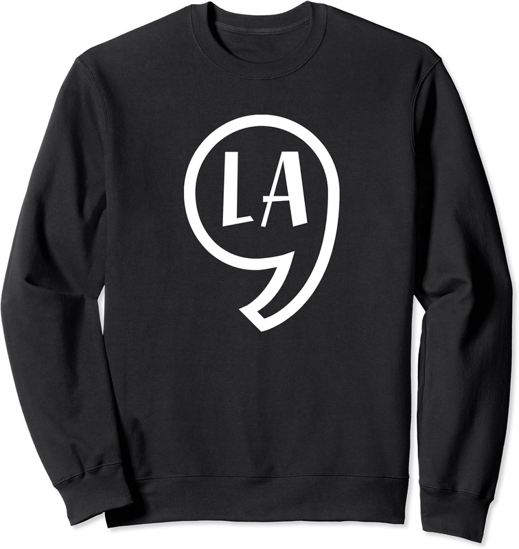 Comma La Kamala Graphic Theme Elections 2024 Unisex Crewneck Sweatshirt