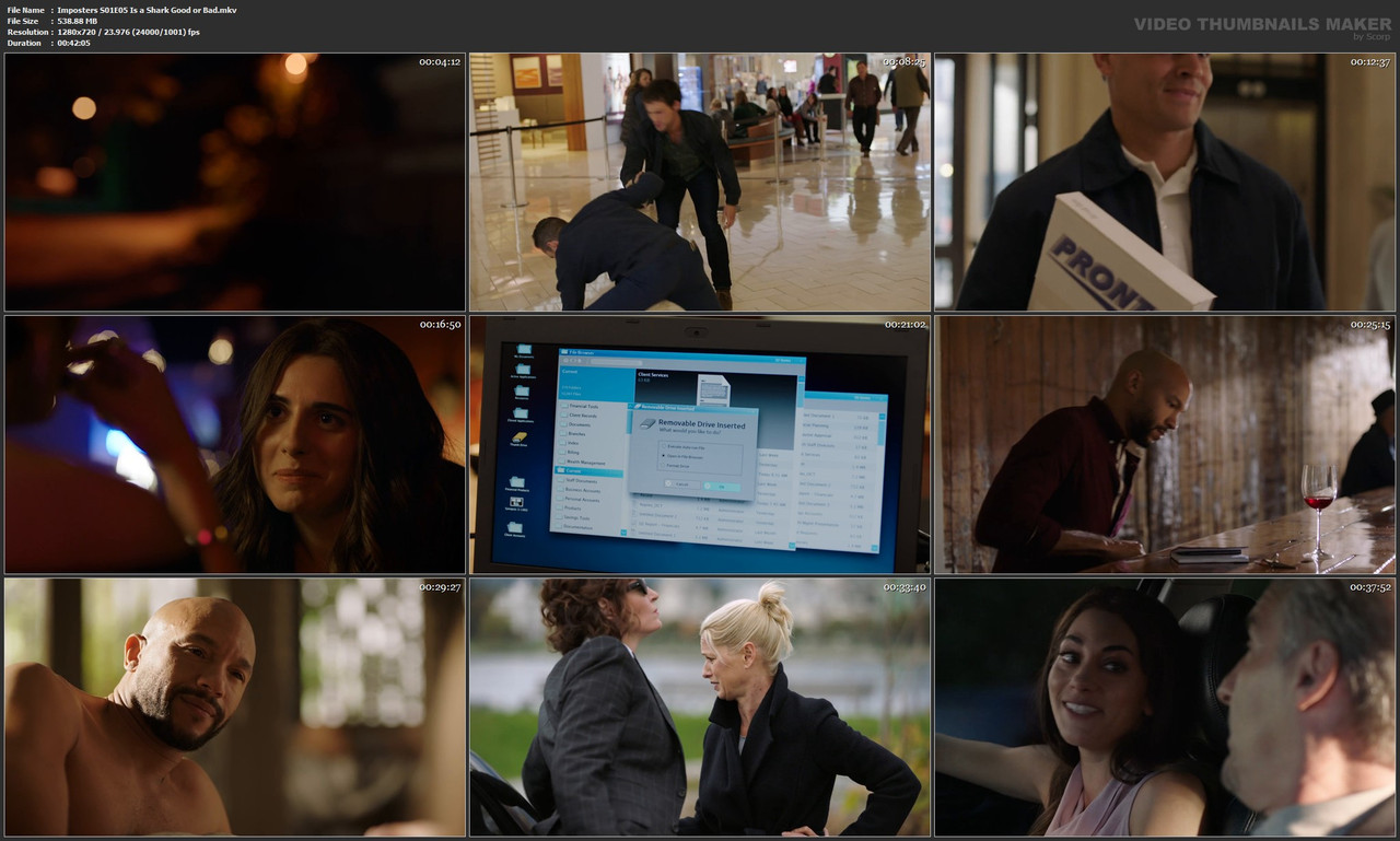 Imposters S01E05 Is a Shark Good or Bad.mkv