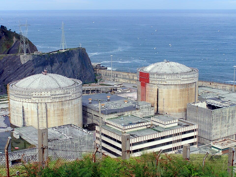 Central nuclear de Lemóniz (Vista Este)