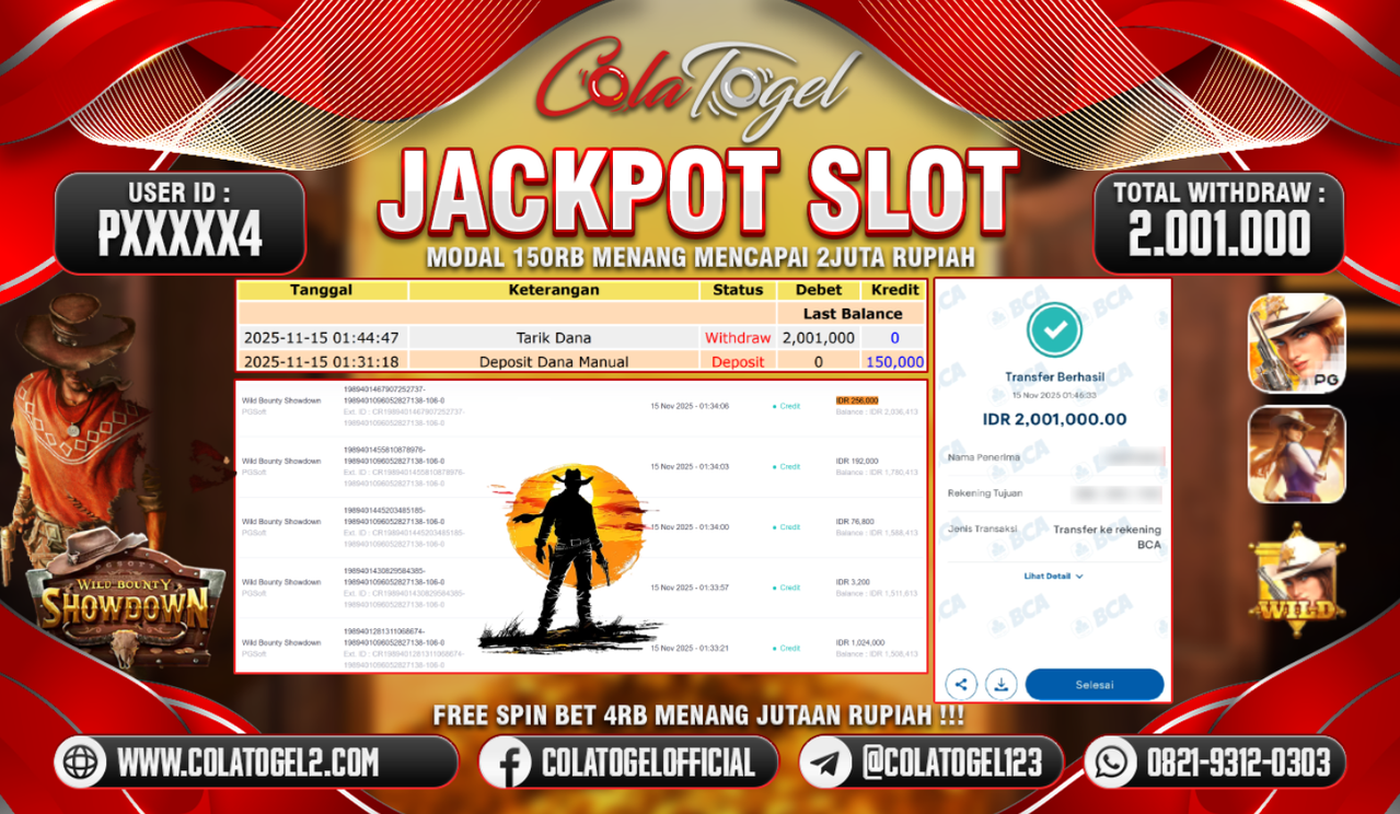 JACKPOT SLOT GACOR!!