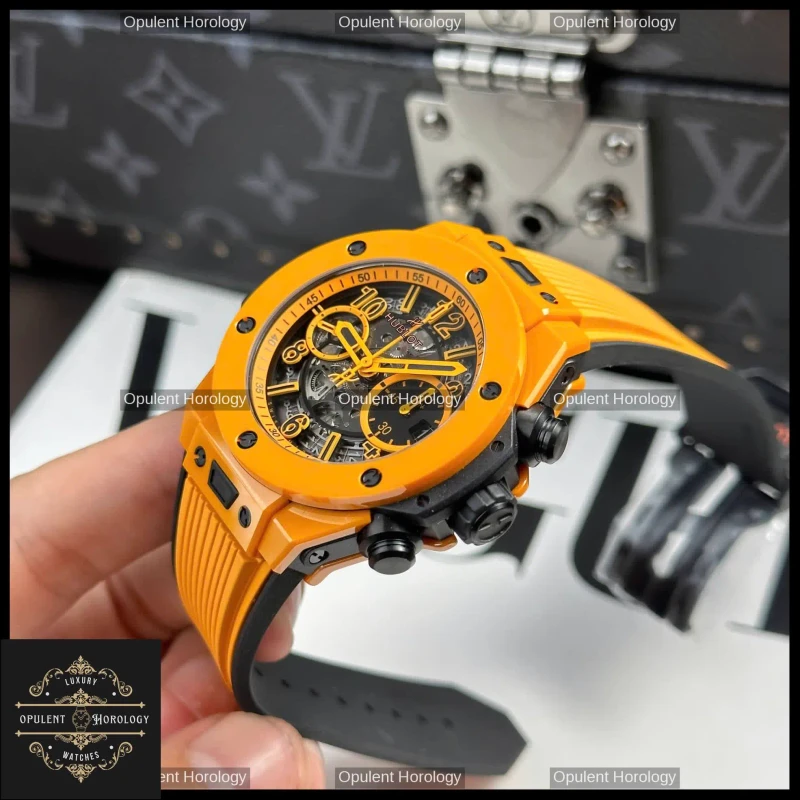 Hublot Big Bang Unico Orange Ceramic 42mm Swiss Automatic Chronograph