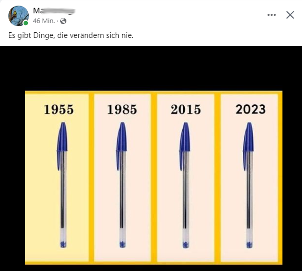 Bic-Kugelschreiber Bic-Kugelschreiber