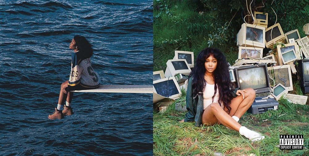 A comparison of SZA's songs Normal Girl and Special to describe optimal distinctiveness theory https://i.postimg.cc/C1Mmbmjt/sza-sos-and-ctrl.jpg