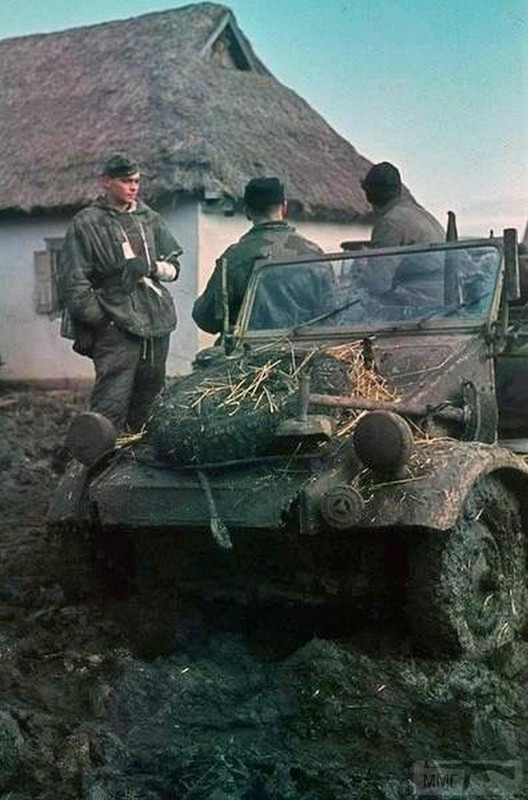 кубель в грязи восточный фронт.