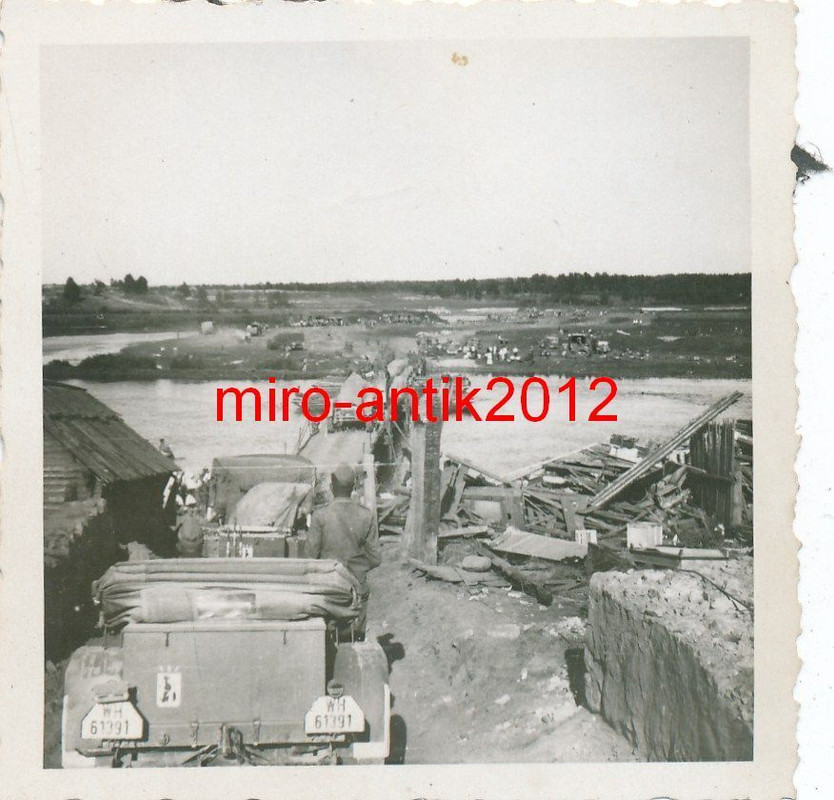 Wehrmacht, Pionierbrücke, Ostfront