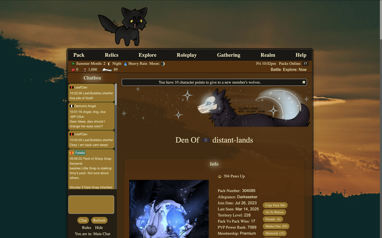 fallon theme (den page)