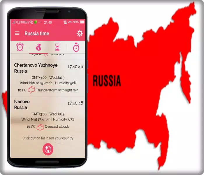 Russia time APK
