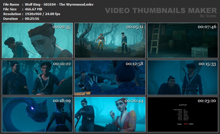 Wolf King - S01E04 - The Wyrmwood.mkv