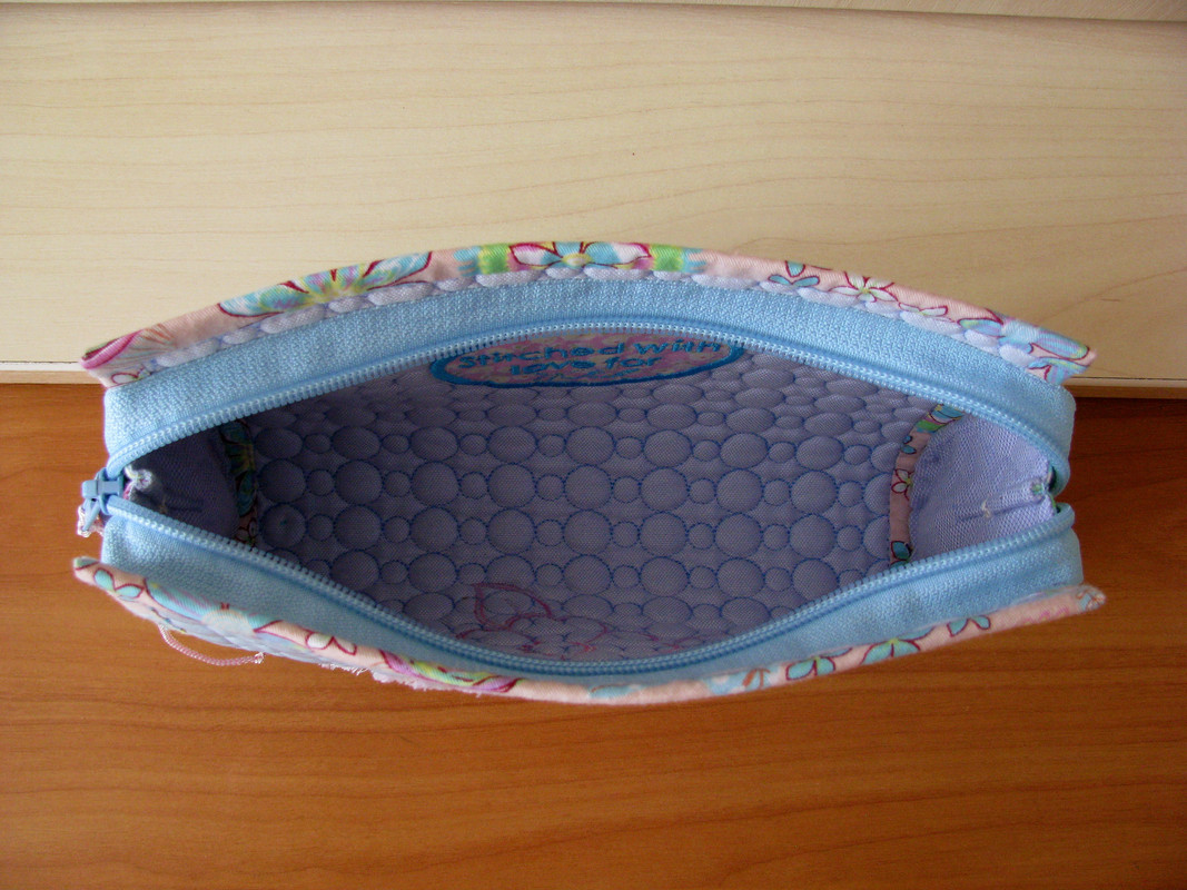 косметичка голубая 4