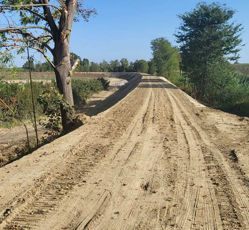 Avanzano i lavori lungo il fiume Senio