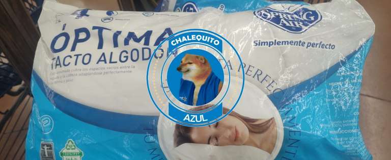 Almohada Spring Air - Ultima liquidacion en Walmart 
