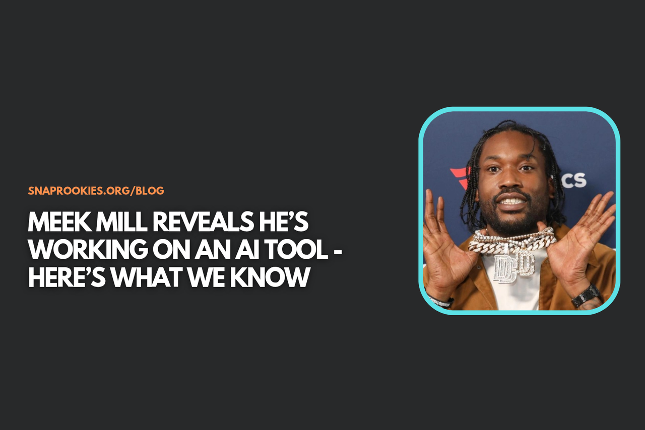 Meek Mill Reveals He’s Working on an AI Tool - Here’s What We Know