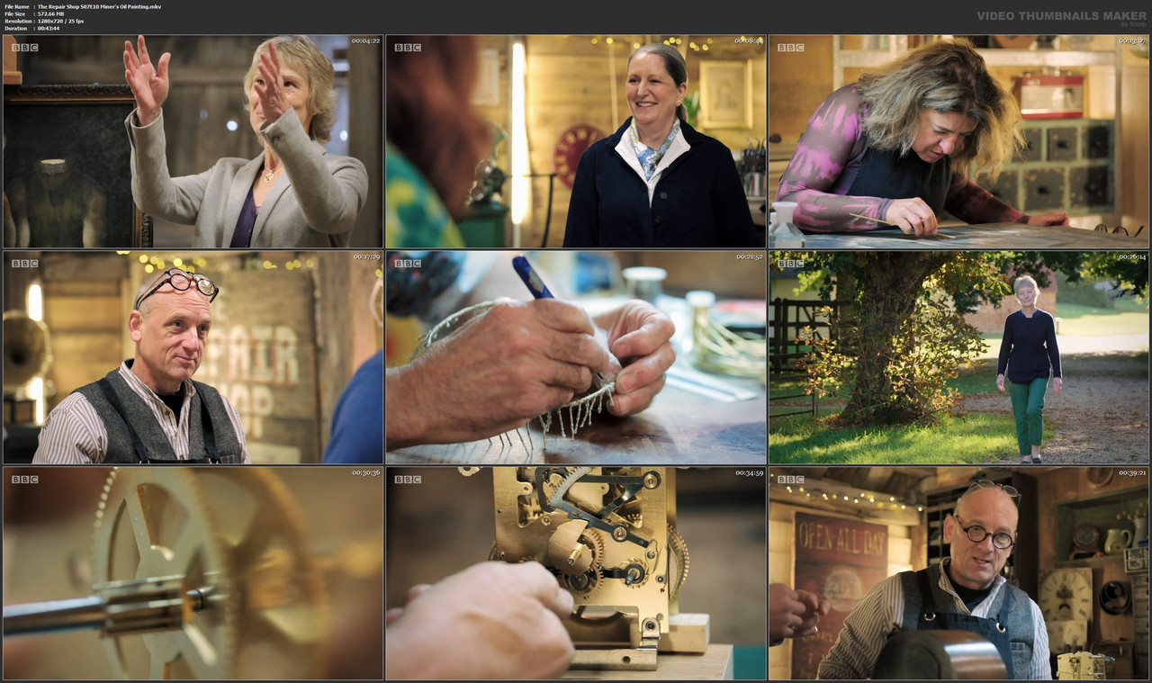 The Repair Shop S07E10 Miner's Oil Painting.mkv