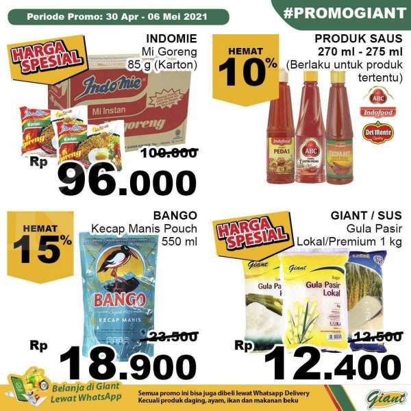Katalog Giant Minggu Ini - Hanya 3 Hari Katalog Promo Akhir Pekan Giant