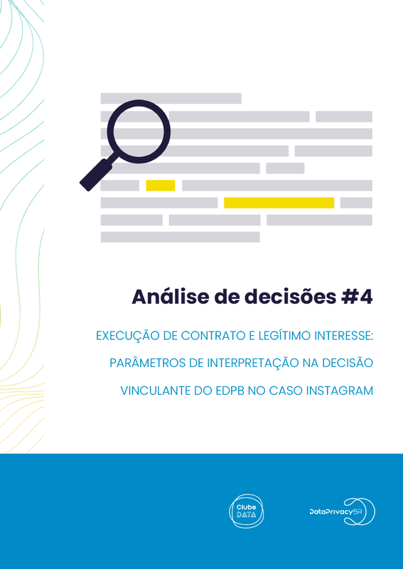 Execução de contrato e legítimo interesse