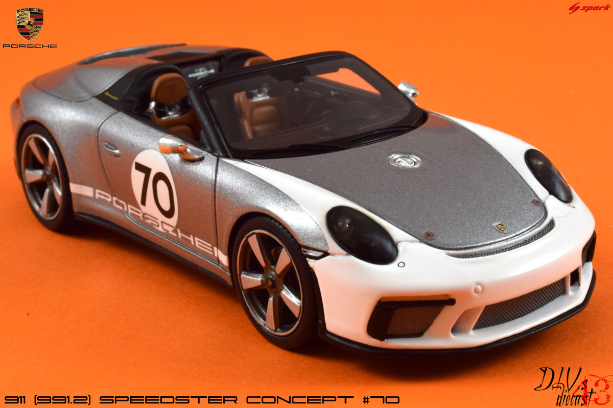 Porsche 911 9912 Speedster Concept Grey Spark (7)