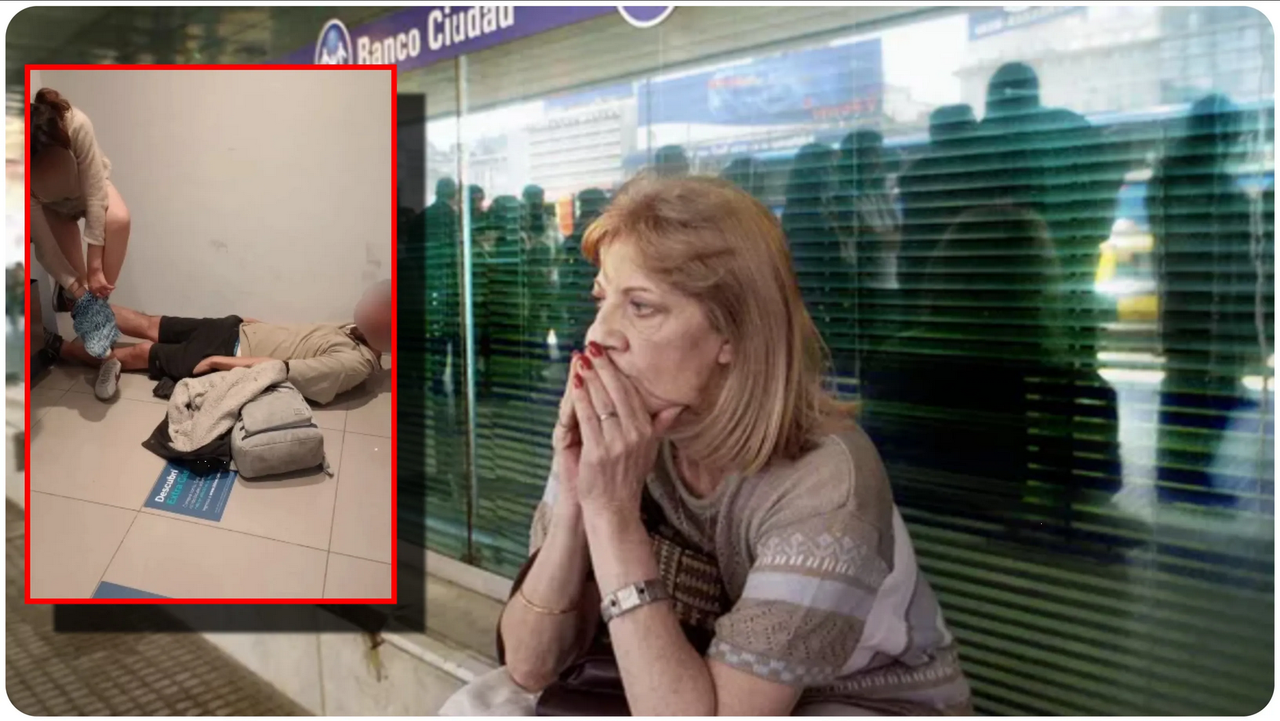 Pareja de homeless cachada en pleno