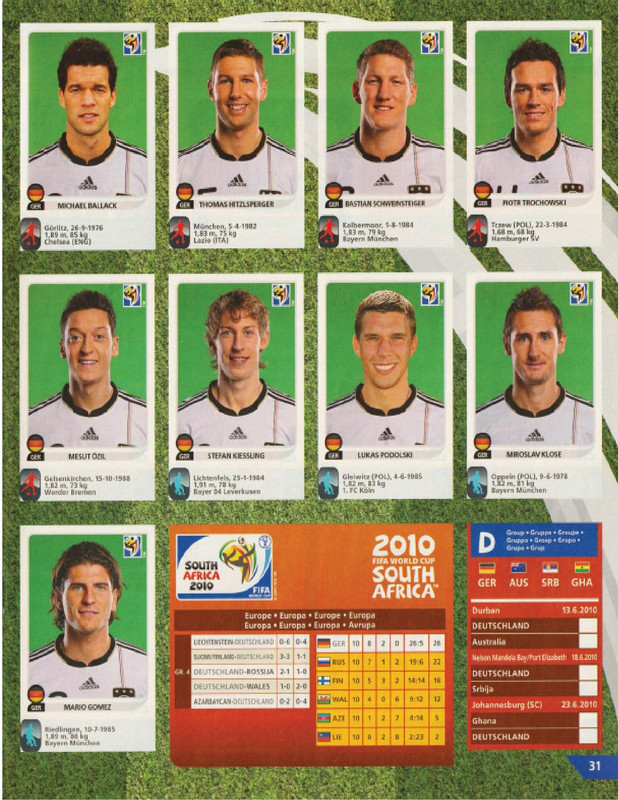 Album Panini Sudáfrica 2010-31
