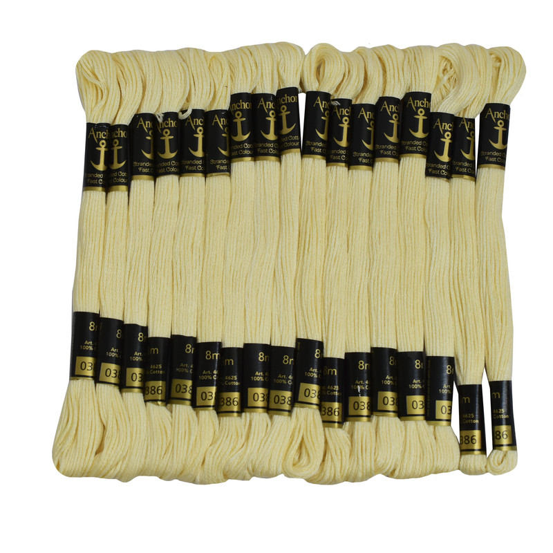 Anchor Cross Stitch Threads Stranded Cotton Beautiful Embroidery Floss 25 Skeins - Picture 77 of 156