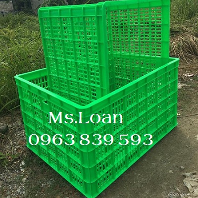 Rổ nhựa giao hàng shipper, sóng nhựa chở hàng sau xe máy / 0963.839.593 Ms.Loan Song-nhua-ho-26-banh-xe-ro-nhua-hs015