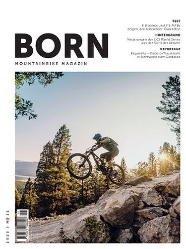 Cover: Born Mountainbike Magazin No 01 2023