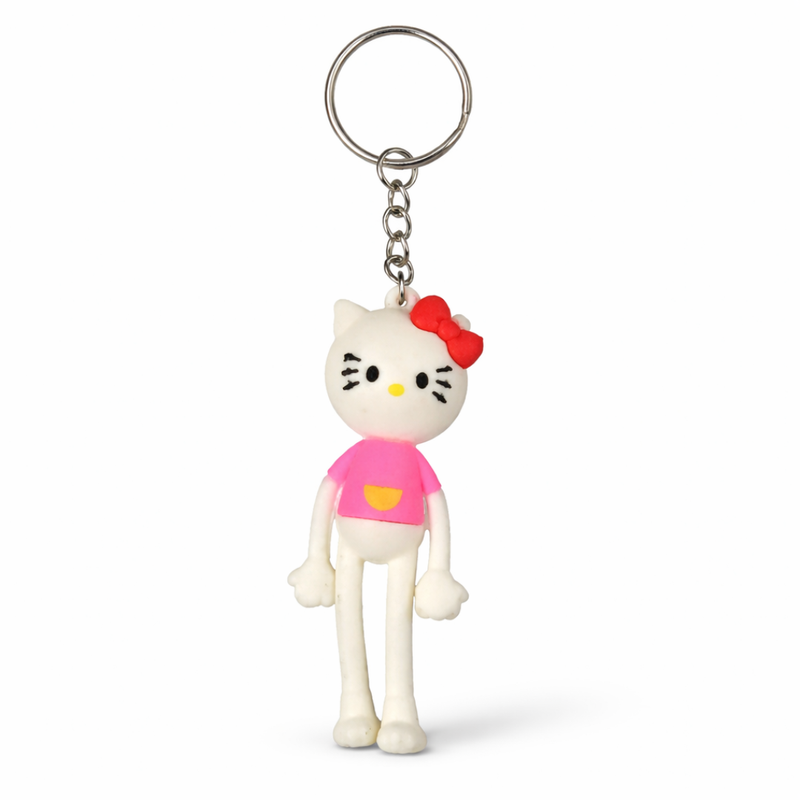 Hello Kitty Keychain With Long Legs