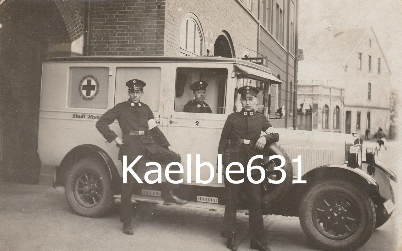 Lkw Foto, Sanitätskraftwagen, Hansa-Lloyd, Hamm-