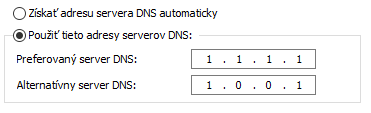 Častá chyba načítania stránky (...dočasná chyba DNS).