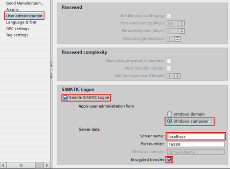 SIMATIC Logon WinCC RT Advanced SIMATIC Logon WinCC RT Advanced