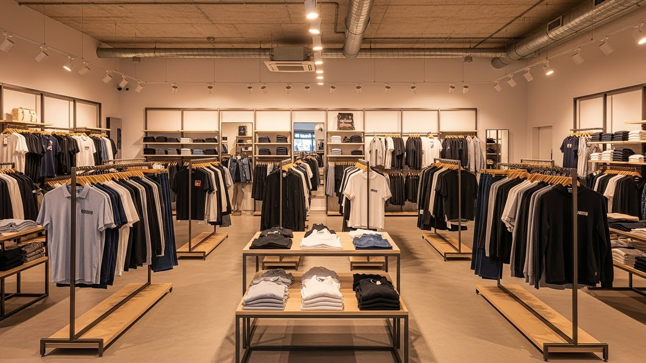 Interior da loja YES