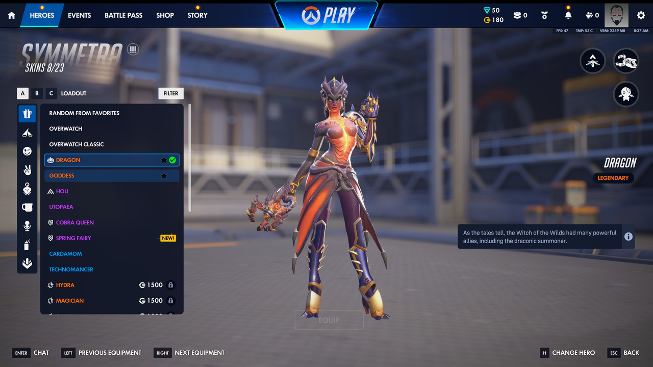 Symmetra Dragon
