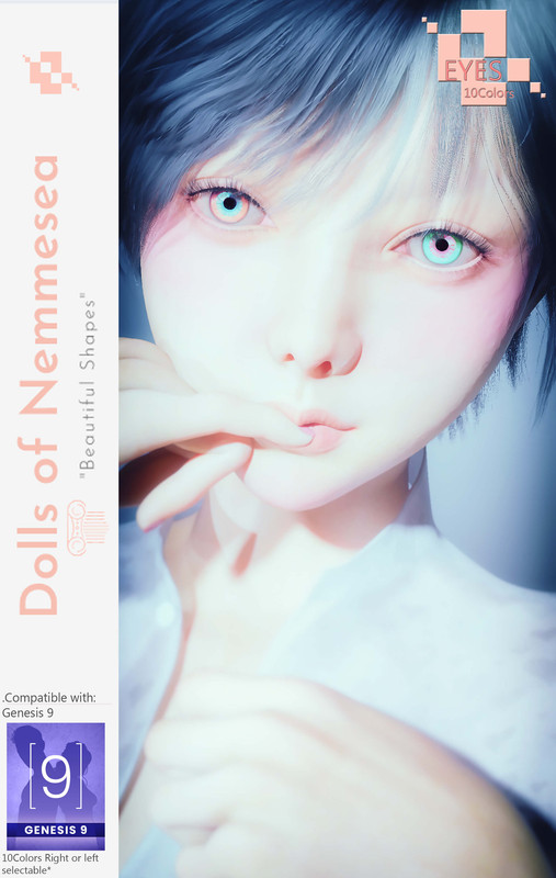 DNM – Sweet Kawaii – Eyes 001 – Genesis 9