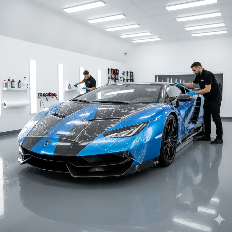 Paint Protection Film — self-healing chip protection