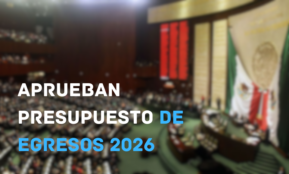 Congreso aprueba Presupuesto 2026 con recortes a órganos autónomos y aumento en seguridad