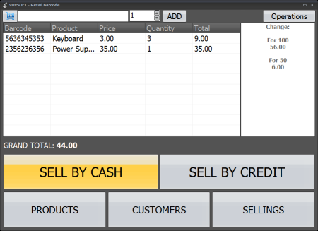 VovSoft Retail Barcode 4.0 Multilingual