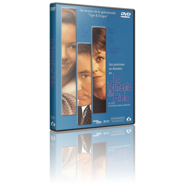 Portada - La Tormenta de Hielo [DVD5 Full][Pal][Cast/Ing/Cat][Sub:Cast][Drama][1997]