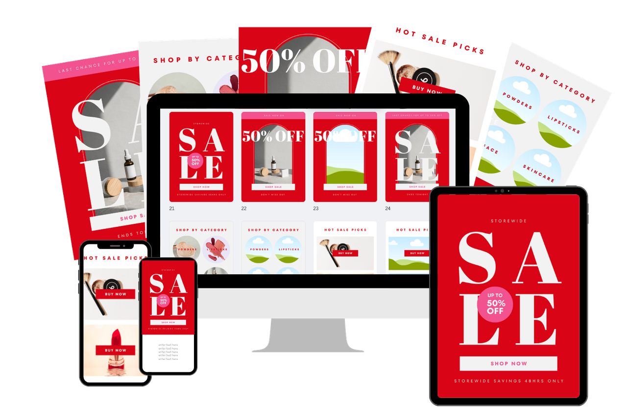 Storewide Sale templates