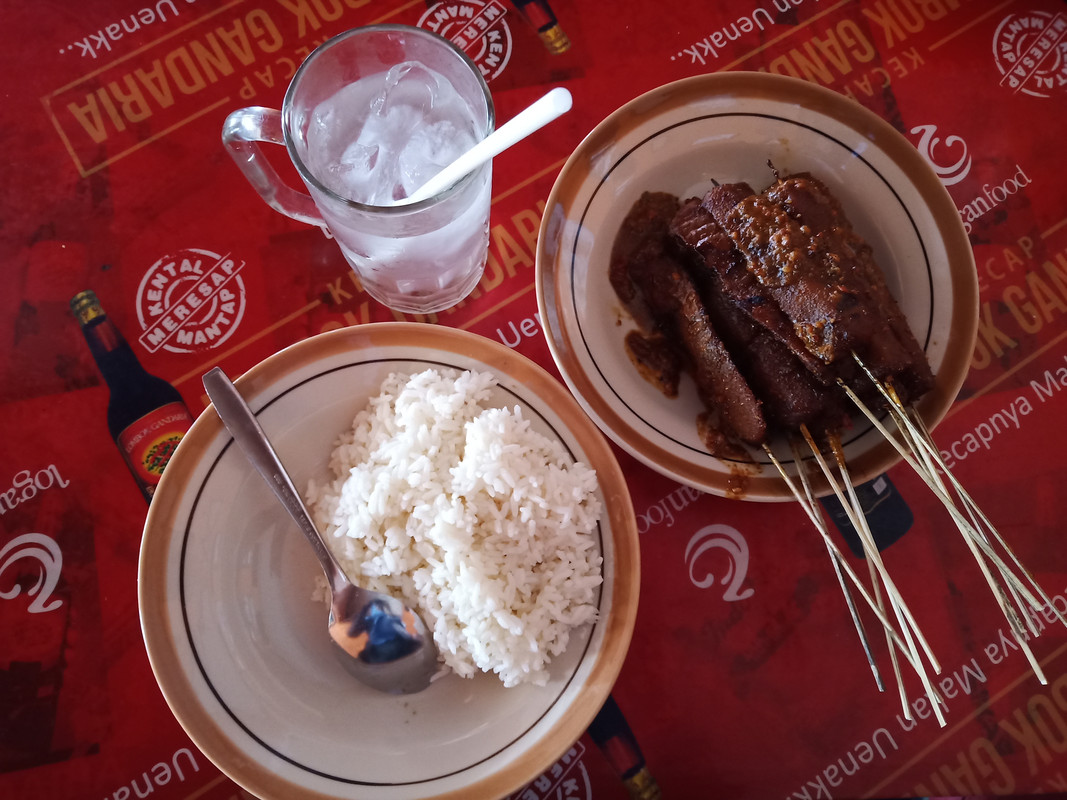 Sate kere yang diolah dari tempe gembus