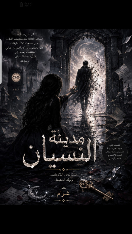 غلاف مدينة النسيان