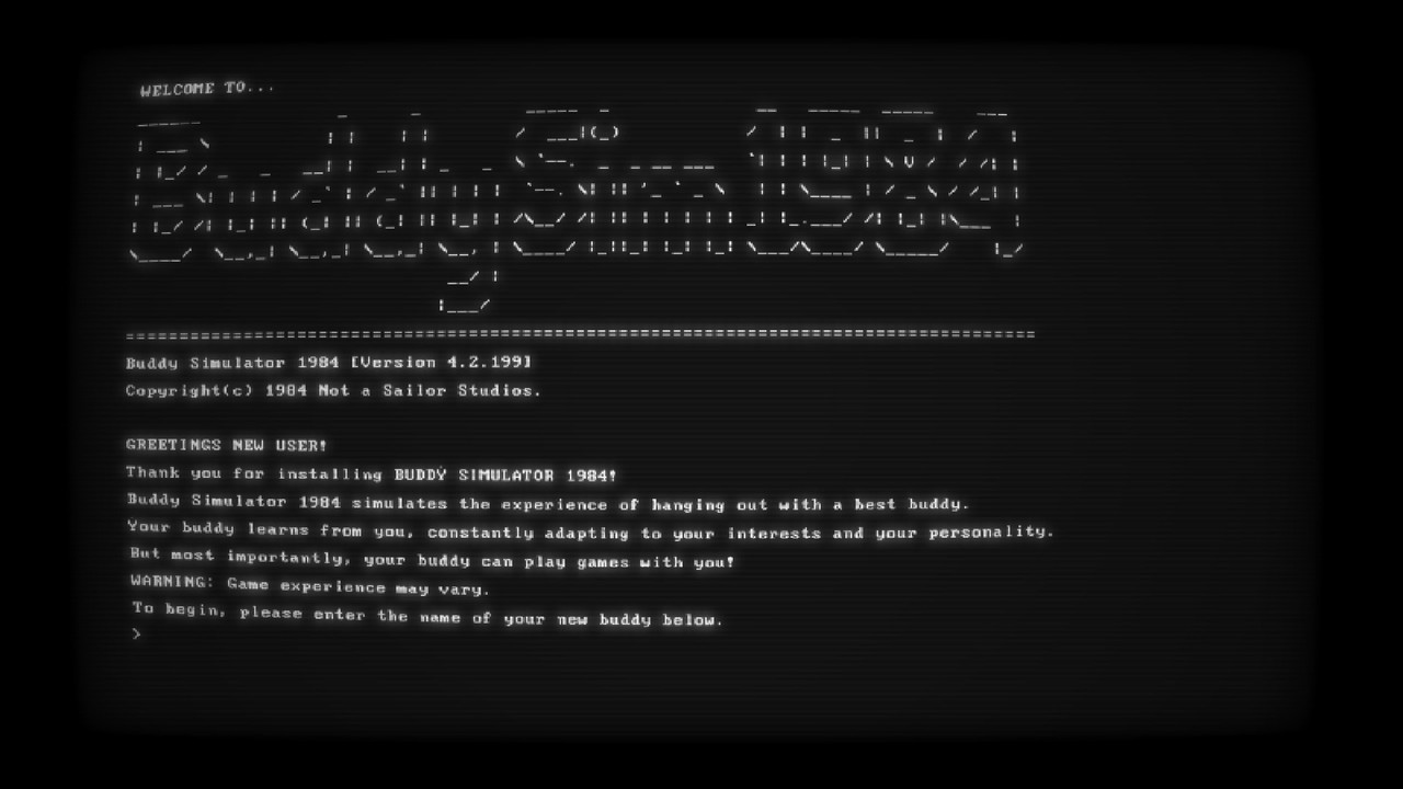 Buddy Simulator 1984 b7583254 ENG Goldberg GNU Linux Wine johncena141