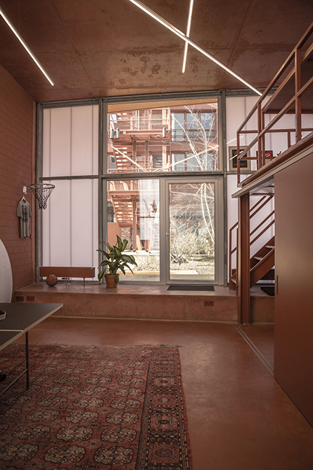 Individual architectural lighting solution at Am Lokdepot Berlin