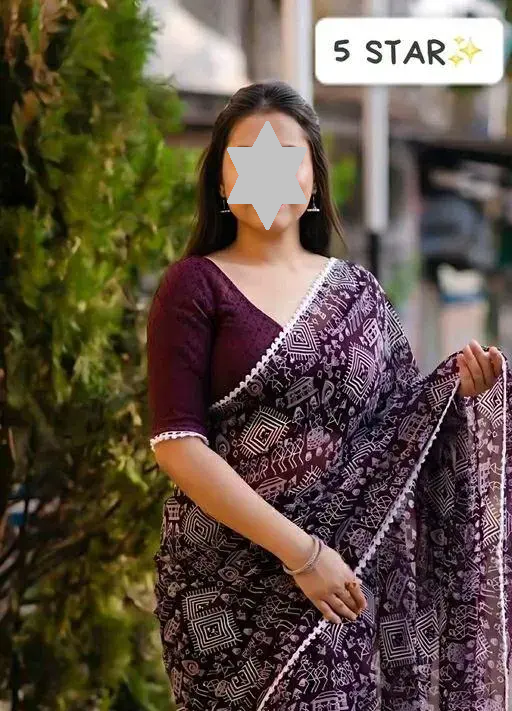 Georgette Saree Georgette Ka Saree Color 1 (R105)