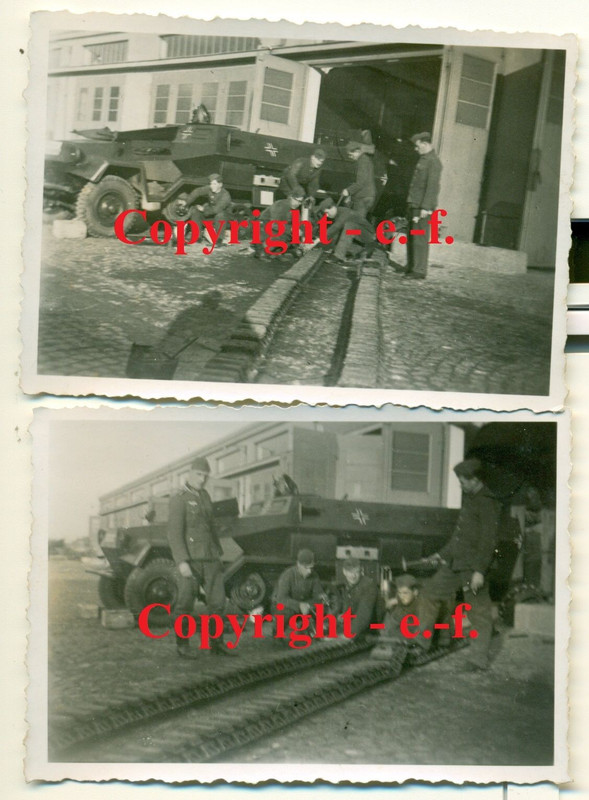 FOTO - SdKfz - SCHÜTZENPANZER - SdKfz