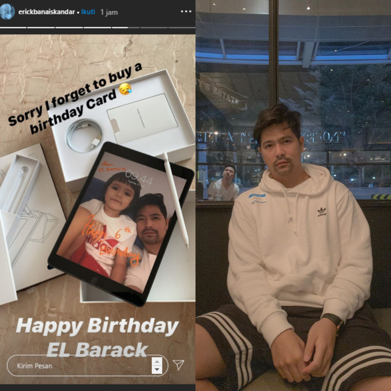 Ucapan dari Erick Iskandar