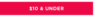 menu option for $10 and under