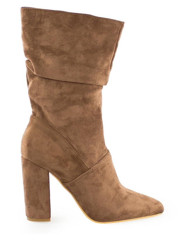 Elegantne nabrane čizme - Metro