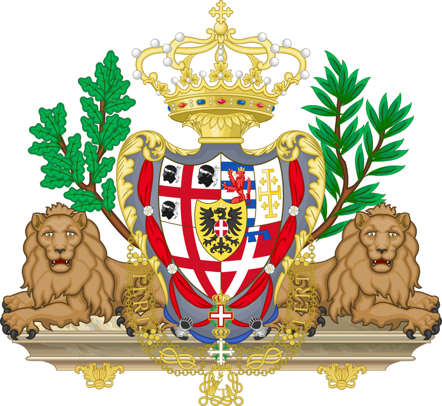 Greater coat of arms of the Kingdom of Sardinia (1815 1831) svg ...