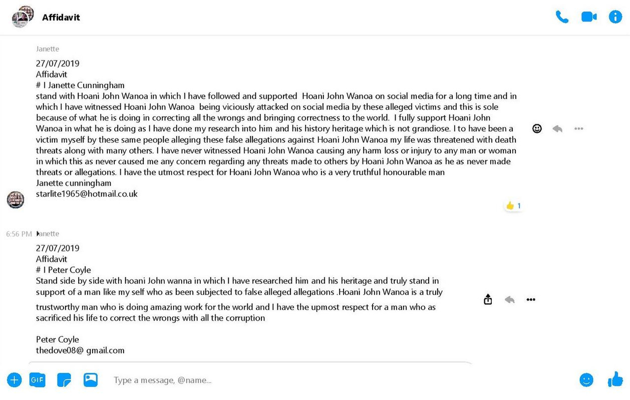 Janette Cunningham & Peter Coyle