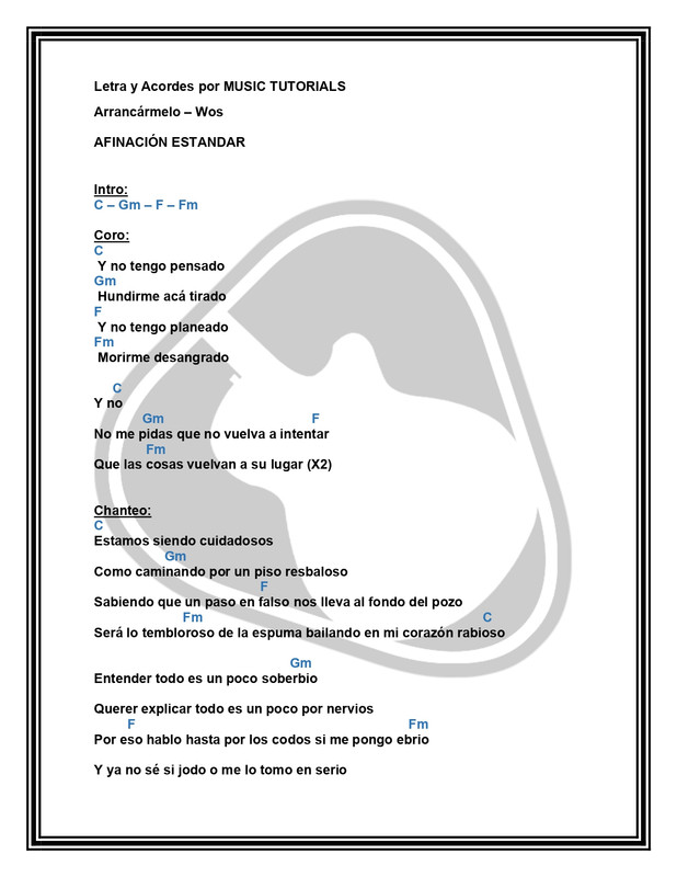 Arrancármelo Wos Letra y Acordes by MUSICTUTORIALS_page-0001